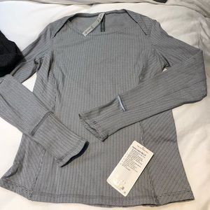 NWT lululemon Kanto Catch Me LS size 12